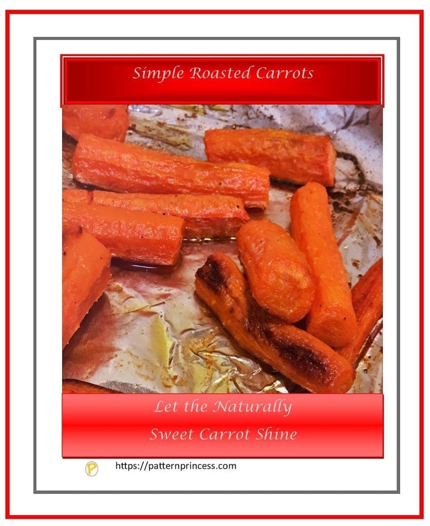 Simple Roasted Carrots 1