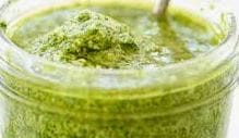 Fresh Pesto in a Jar