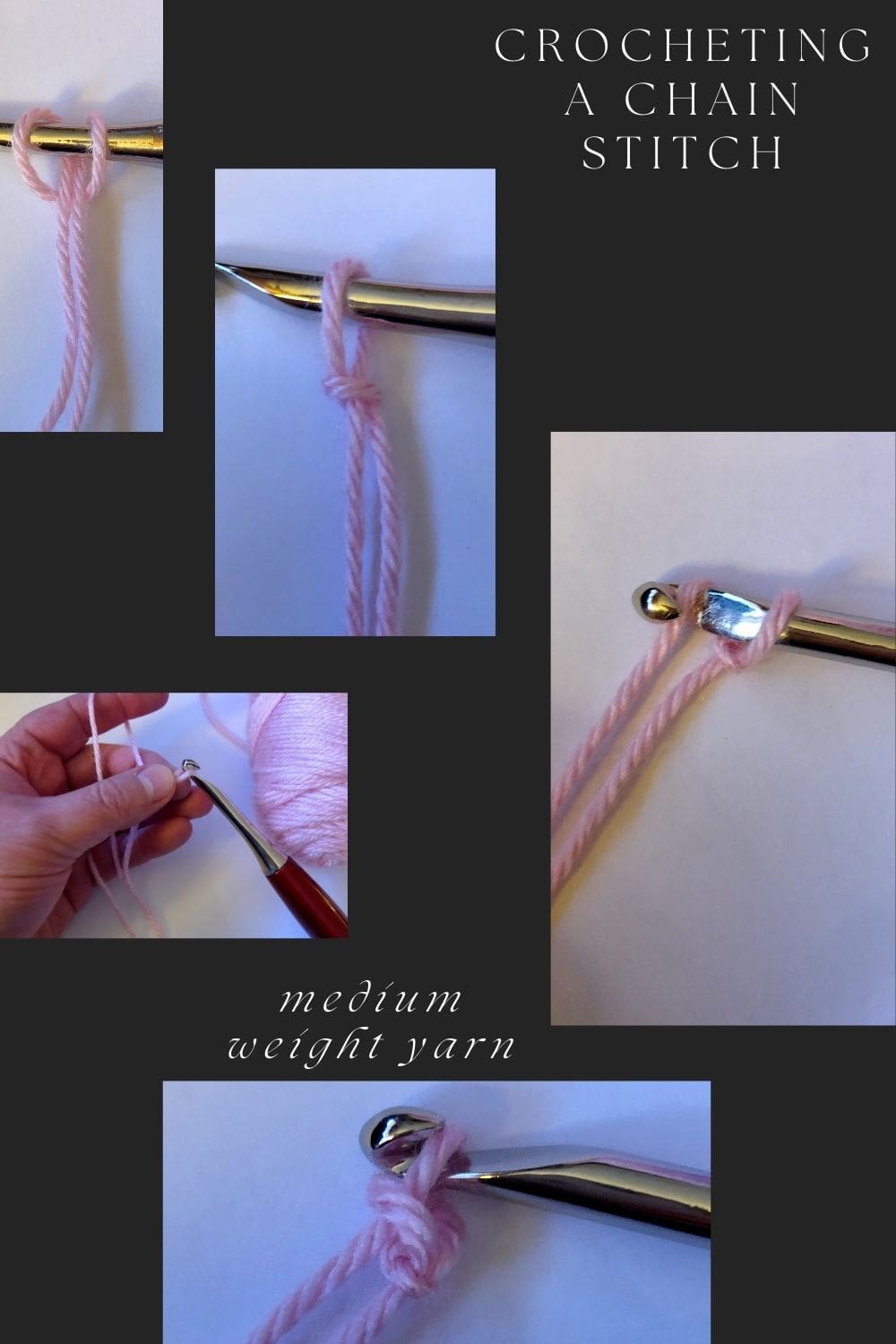 Crocheting a Chain Stitch