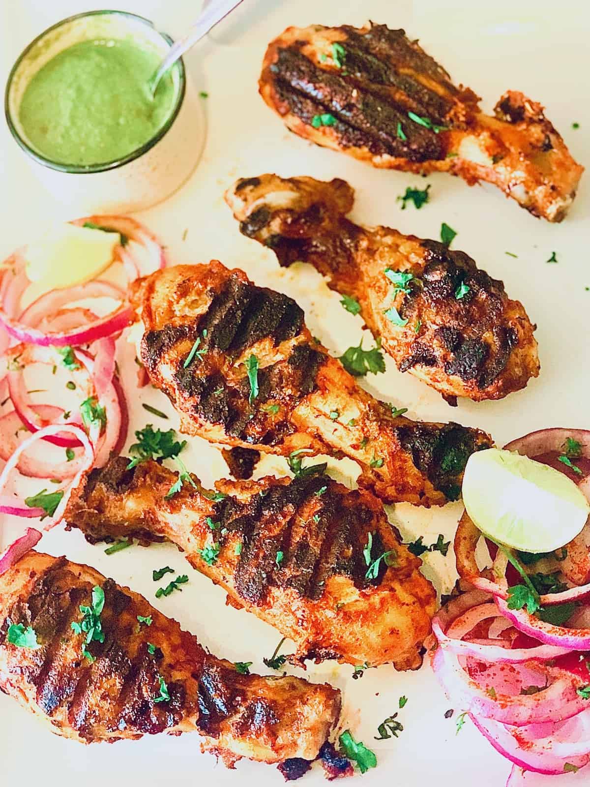 EASY TANDOORI TANGDI KABAB INDIAN STYLE CHICKEN DRUMSTICKS