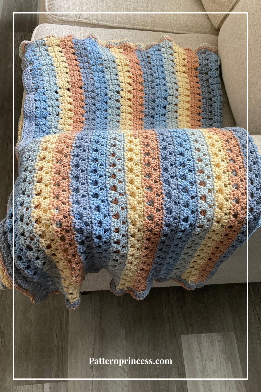 Fun Modern Crochet Afghan
