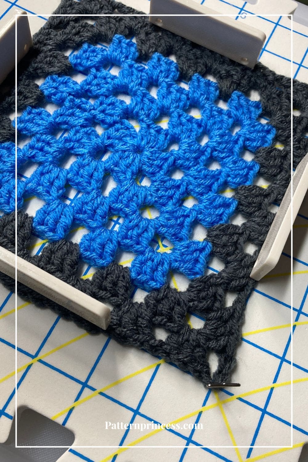 Blocking a Granny Square