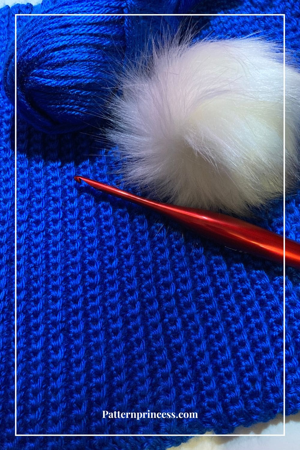 Supplies for Making a Ribbed Beanie