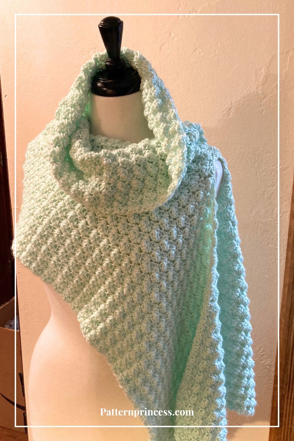 Turtleneck Poncho Wrap Styled