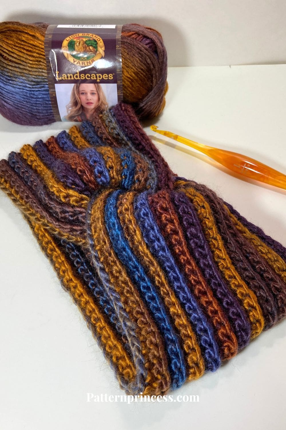 Easy Ribbed Twist Front Headband