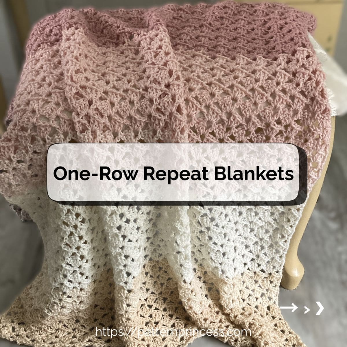 One-Row Repeat Blankets