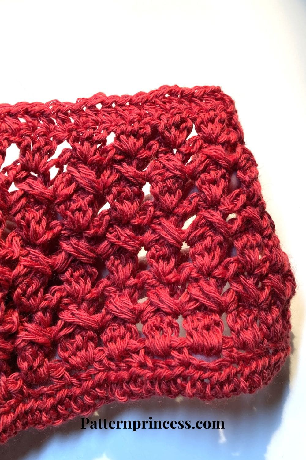 Beautiful 2 Row Repeat Crossweave Crochet Stitch