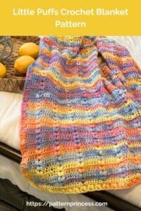 Little Puffs Crochet Blanket Pattern