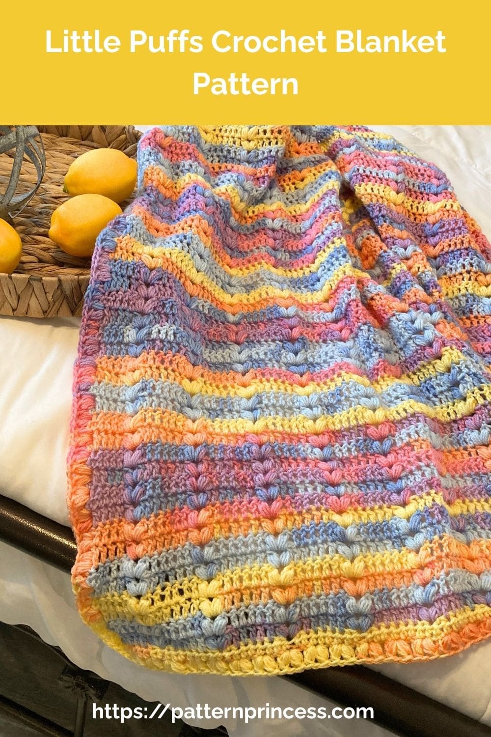 Little Puffs Crochet Blanket Pattern