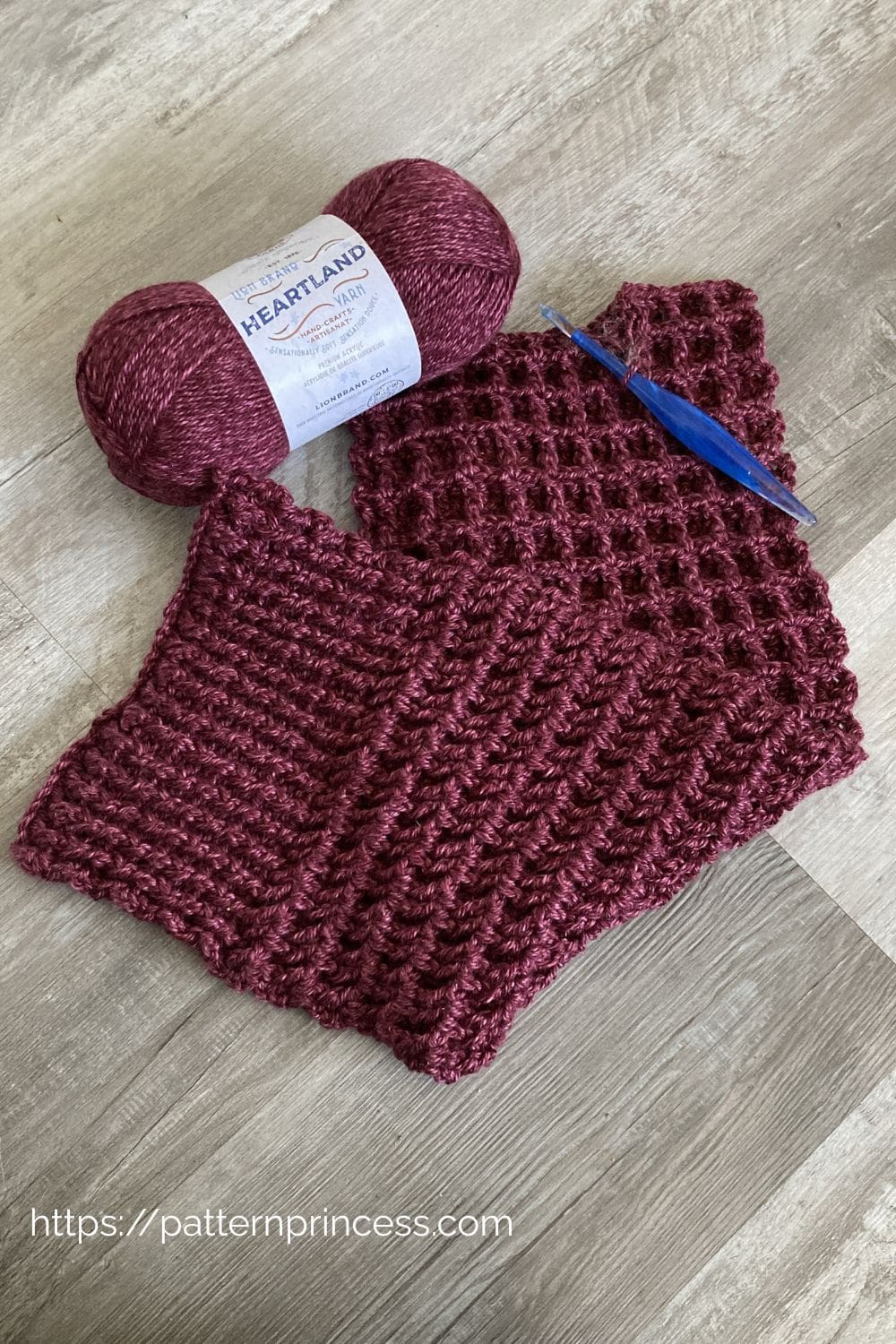 Crocheting a Scarf