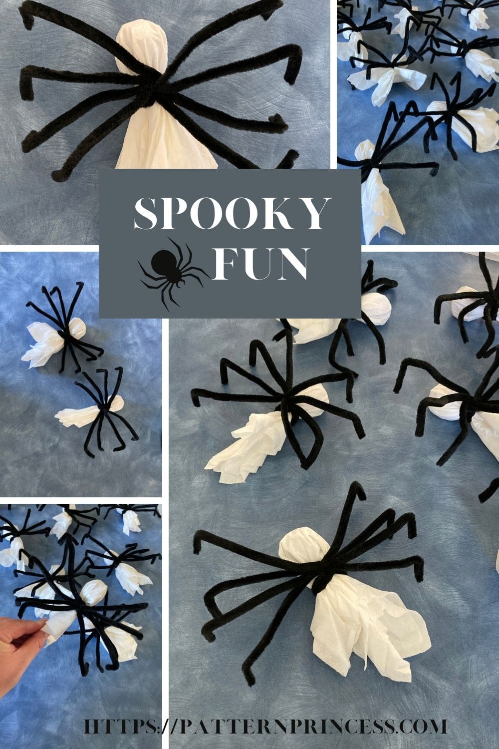 Spider Ghosts Party Favors Spooky Fun